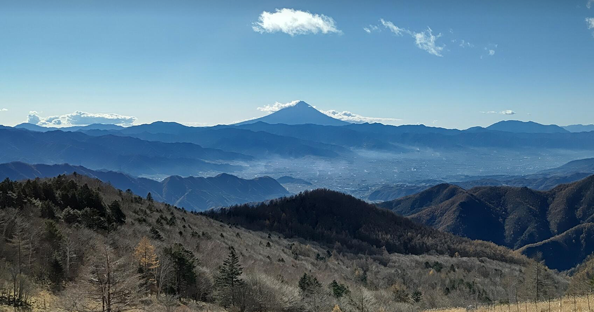 乾徳山 ドローン飛行申請